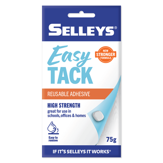 Selleys Easy Tack - 75g - Multi-Purpose Adhesive - Reusable - Auzzistore