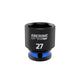 Kincrome 27mm Impact Socket - Chrome Molybdenum Steel - Rust Resistant