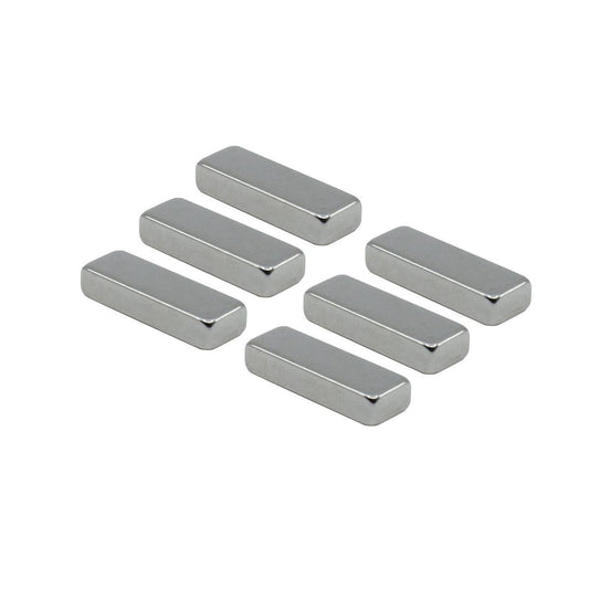 Everhang Neodymium Magnet Block 30 x 10mm - 6 Pack - Durable & Versatile