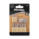 Master Lock Padlock - 20mm - Brass - Keyed Alike 4 Pack