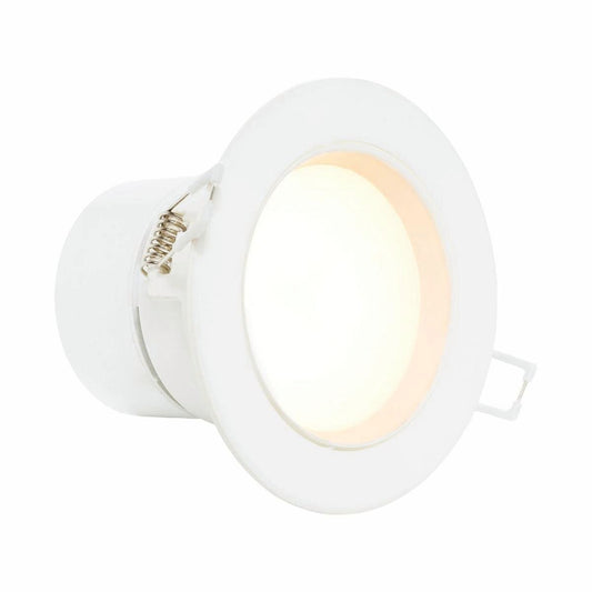 Hpm Dli 90mm Led Dimmable Tilt Downlight - 7W Aluminium - Energy Saving