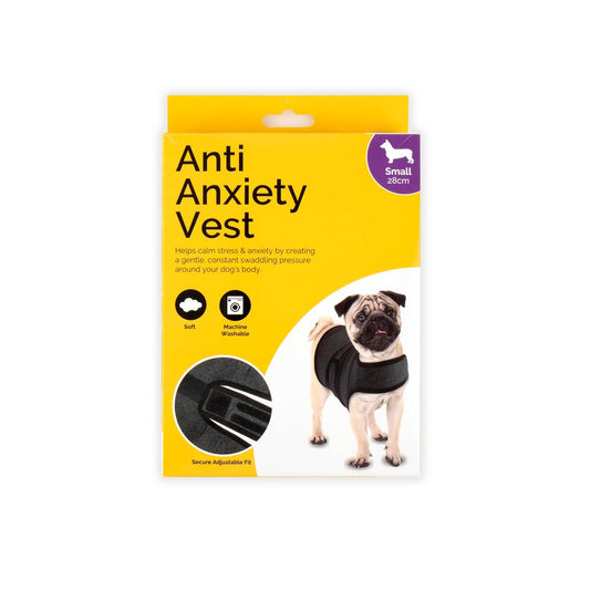 Dats Small Dog Anti Anxiety Vest - 28cm - Soft Polyester - Machine Washable - Auzzistore