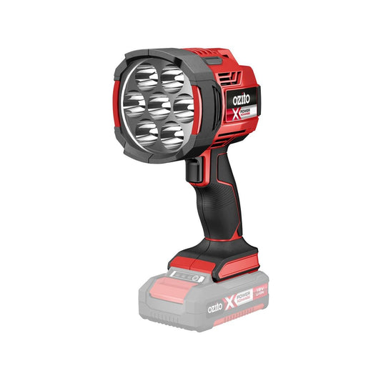 Ozito Cordless LED Spotlight - 246mm - Plastic - 2500 Lumen