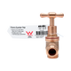 Syneco 15mm Brass Male Garden Tap - Durable Lead-Free Brass - WaterMark Certified