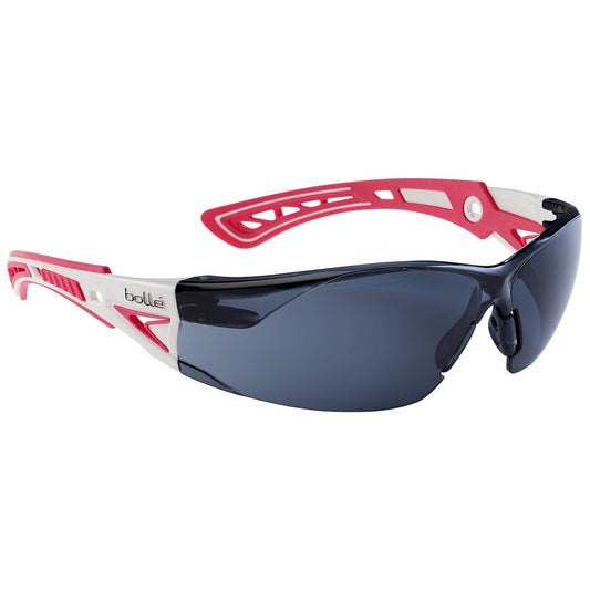 Boll Safety Smoke Rush Small Safety Glasses - 150mm x 50mm - Smoke Lenses