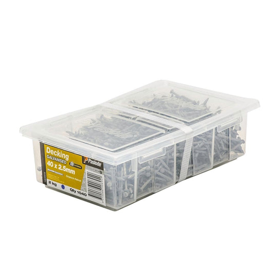 Paslode Griplock Galvanised Nails 40mm 2.5mm 2kg Heavy Duty - Auzzistore
