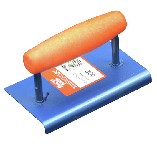 Masterfinish Cement Edger - Steel Blade - 80mm x 80mm x 140mm - Blue - Auzzistore