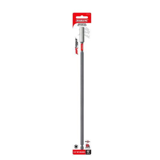 Diablo Standard Bit Holder 12 - Magnetic Drive Bit Holder - 46mm x 12mm - Impact Strong™ - Auzzistore