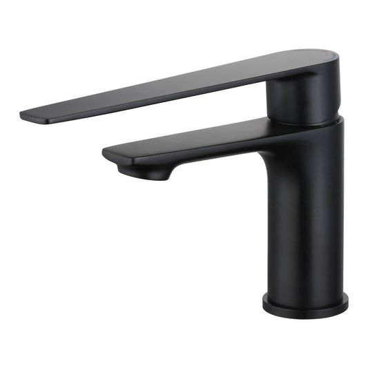 Evekare Matte Black Extended Lever Basin Mixer - 180mm x 180mm x 75mm - Easy Access