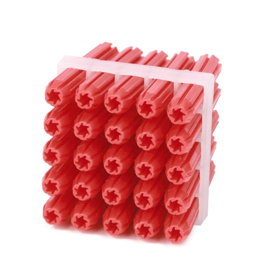 Ramset Wall Plugs - 6 x 35mm - Plastic - Light Duty Anchoring - Auzzistore