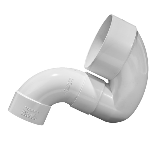 Holman DWV Floor Waste Gully 100mm x 65mm UPVC Drainage Solution