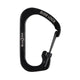 Nite Ize Carabiner Slide Lock Size 2 Black Stainless Steel Durable