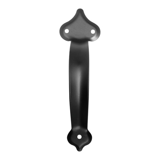 Pinnacle 190mm Black Gate Pull - Steel - Easy To Carry - Durable - Auzzistore