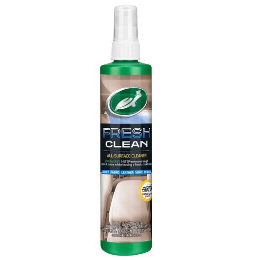 Turtle Wax Fresh Clean 296ml - Heavy-Duty Car Interior Cleaner - Odour Eliminator - Auzzistore