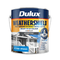 Dulux Weathershield Low Sheen Exterior Paint 4L - Ironstone - 4L