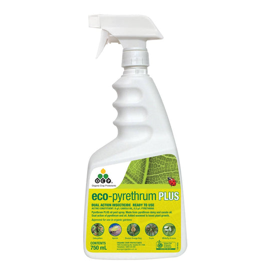 Ocp Eco Pyrethrum Plus Insecticide - 750ml Ready to Use - Organic Gardening