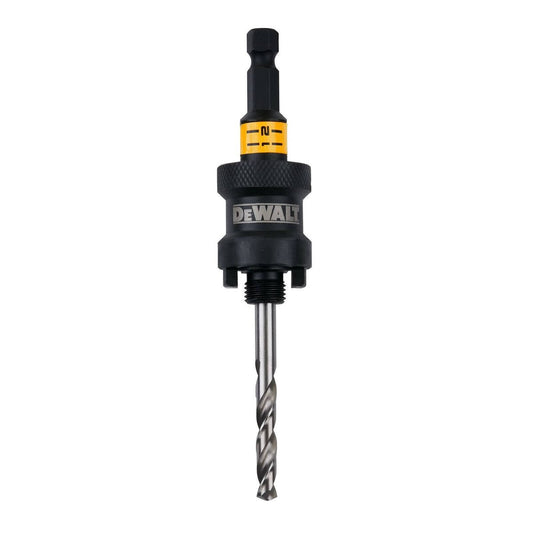 Dewalt Quick Change Holesaw Arbor 14-30mm 3/8" Shank - Quick Change Mechanism - Auzzistore
