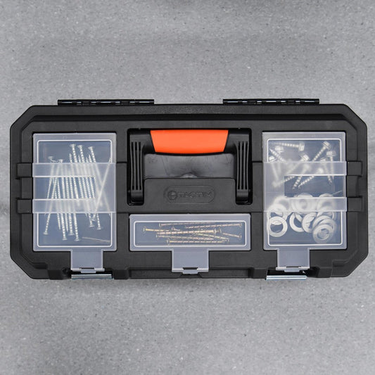 Tactix Tool Box - 507mm - Polypropylene - Compact Design – view 2 - Auzzistore