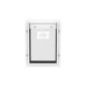 Hakuna Pets Small Pet Door - 170mm x 230mm - Aluminium - Lockable