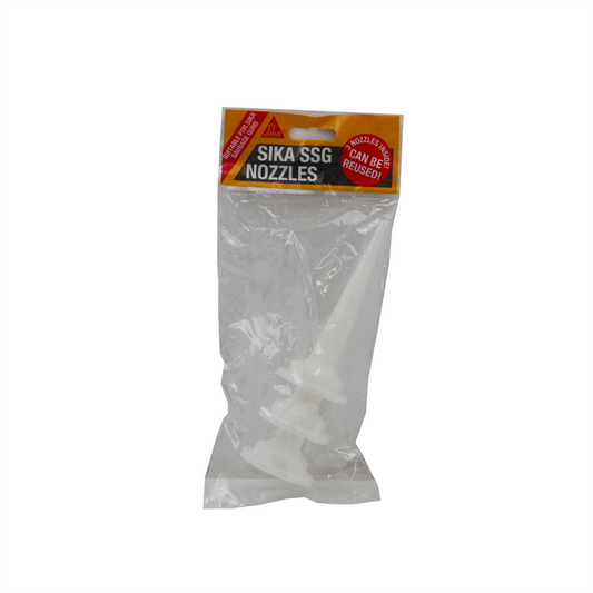 Sika Sausage Nozzles - Replacement Nozzles - 3 Pack - Plastic - Easy Use - Auzzistore