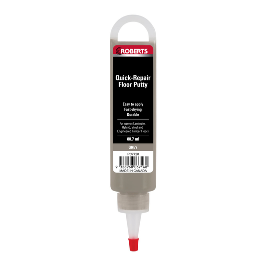 Roberts Quick Repair Putty Grey - 88ml Acrylic - Fast Drying - Easy Application - Auzzistore