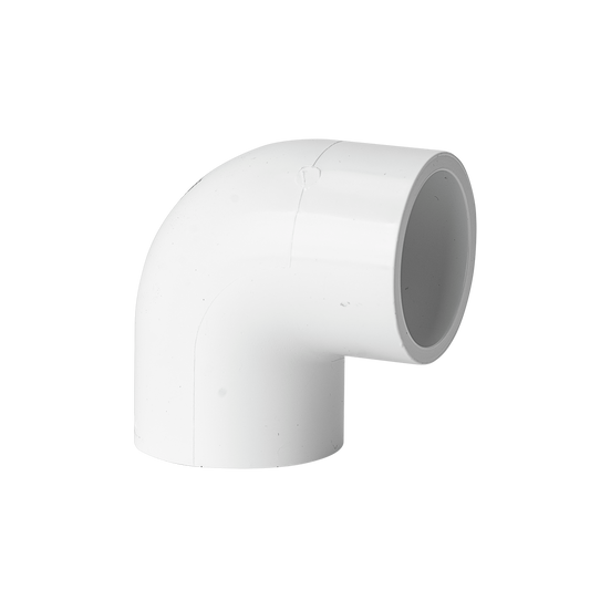 Holman 20mm 90° White PVC Elbow - Solvent Weld - Durable - Easy Install - Auzzistore