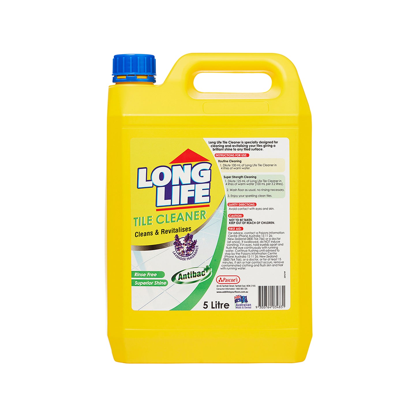 Long Life 5L Tile Cleaner