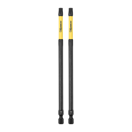 Kango 152mm TX30 HYPERTORQUE Impact Driver Bits 2 Pack - High Torque, Magnetised Tips – view 2 - Auzzistore
