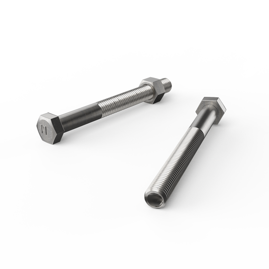 Zenith Hex Head Bolt - M12 x 120mm - 25 Pack - Stainless Steel 304 - Rust Resistant - Auzzistore