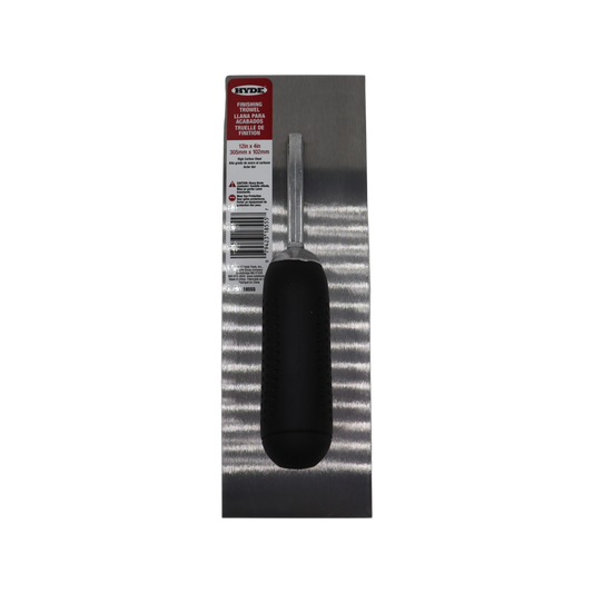 Hyde Drywall Trowel - 300 x 100mm - Carbon Steel - Ergonomic Design