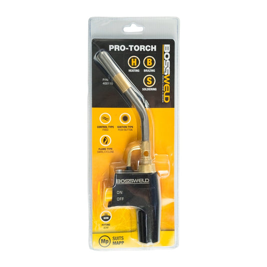 Bossweld Map Pro Torch - 400g - Cast Aluminium - High Intensity Flame – view 2 - Auzzistore