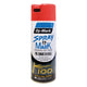 Dy-Mark Fluoro Red Spray Paint 350g Toluene-Free High Opacity
