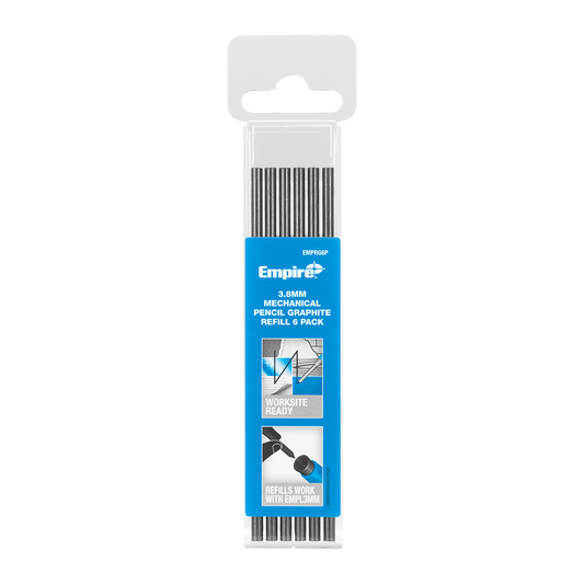 Empire 3 Mechanical Pencil Graphite Refill 6 Pack - 8mm - Durable Storage - Auzzistore