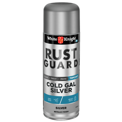 White Knight 300g Cold Gal Silver Rust Guard Spray Paint