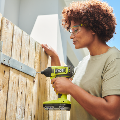 Ryobi 18V ONE+ Hammer Drill and Impact Driver Kit - 4.0Ah Battery - 180mm x 266mm x 290mm