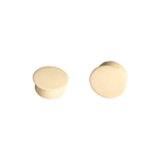 HPM Flush Caps - 7.92mm - Plastic - Indoor Use - 100 Pack - Auzzistore