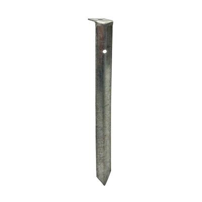 Jack Steel Edging Stake 300mm x 25mm 4 Pack Durable Galvanised