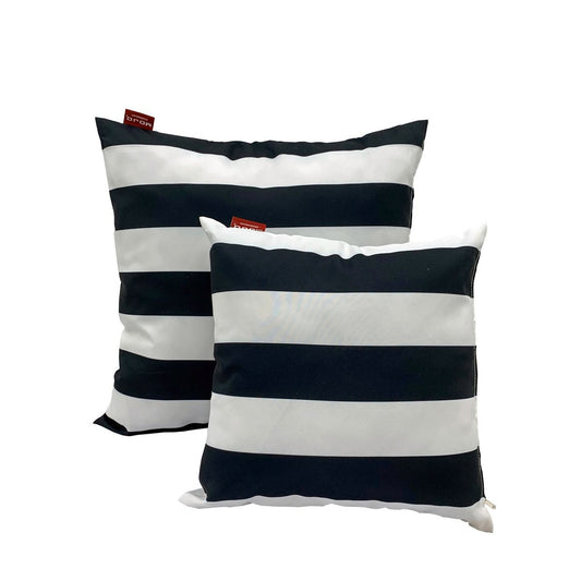 Mojo 60cm Striped Cushion Cover - Contemporary Design - Multi Colour – view 2