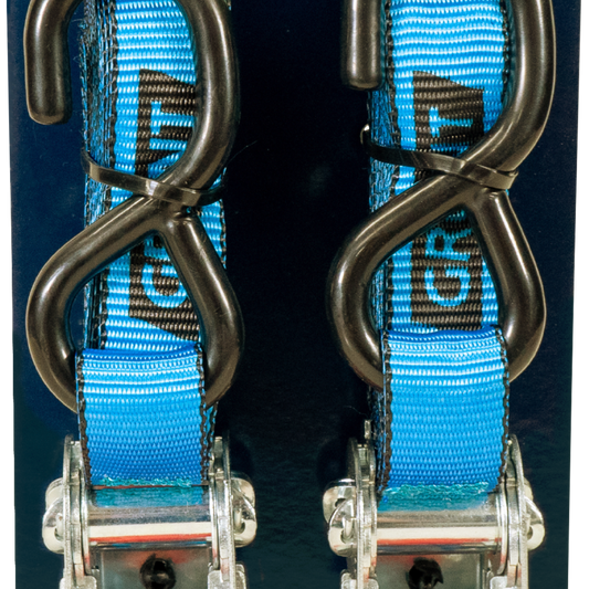Grunt Ratchet Tie Down 25mm x 5m 450kg Pack of 2 - Durable Load Security