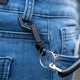 Taskmaster J Clip 70mm Black - 4 Pack - Lightweight - Secure Attachment