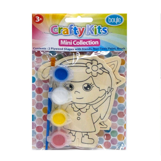 Boyle Pink Collection Craft Mini - 2 Pack - Plywood - Kids Craft
