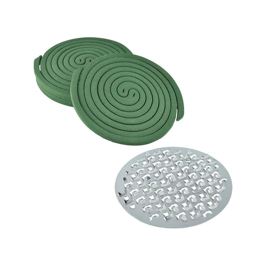 Bite Shield Mosquito Coil Refills 20 Pack - Natural Pyrethrum - 130mm x 155mm - Auzzistore