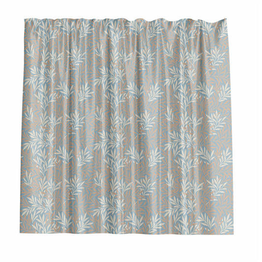 Barelli Shower Curtain - Whisper Grasses Polyester - 180x180cm - Water-Resistant