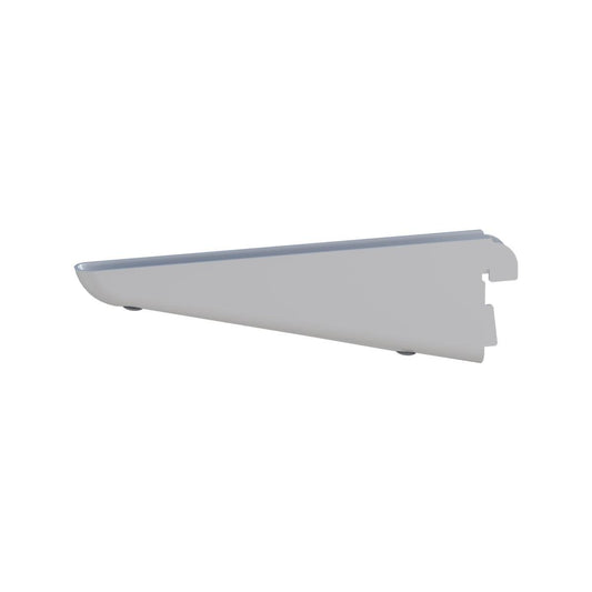 Flexi Storage Home Solutions Double Slot Bracket 170mm Steel White - Auzzistore