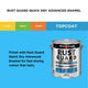 White Knight Rust Guard Enamel Paint 4L - White Gloss - Quick Dry - 30 Min Touch Dry