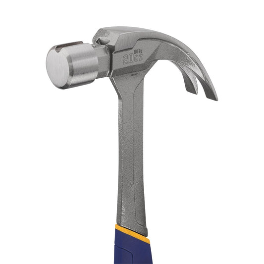 Irwin Steel Hammer - 20oz - Forged Steel - Vibe Defence Grip – view 2 - Auzzistore