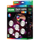 Holman 45mm RGB Colour Deck Light - 6 Pack - Stainless Steel - Waterproof