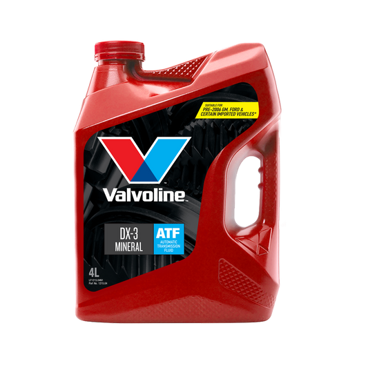 Valvoline 4L DX III ATF Fluid - Automatic Transmission Fluid - High Temperature Resistance
