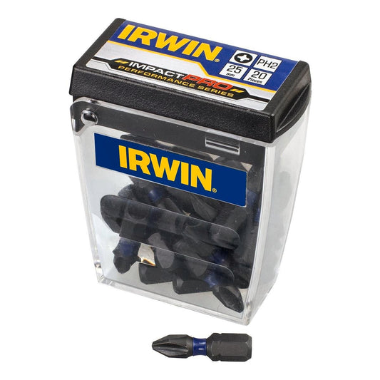 Irwin Impact Bits - 25mm - High-Grade Steel - Durable - 20 Pack - Auzzistore