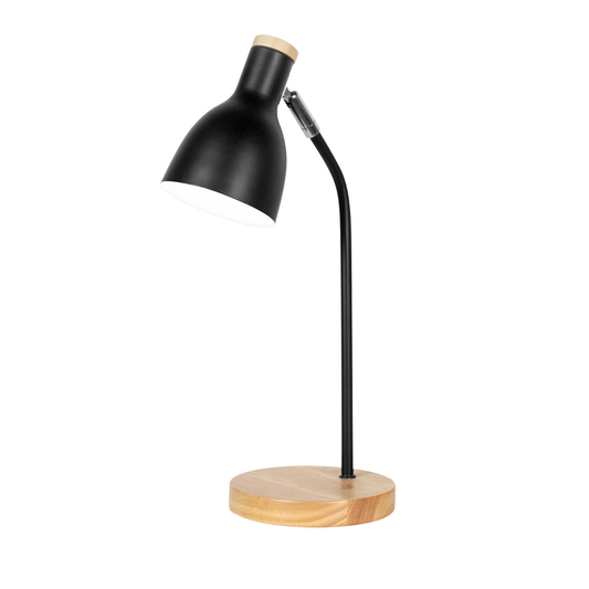 Verve Design Black Lexi Desk Lamp - Adjustable Head - 150mm x 420mm
